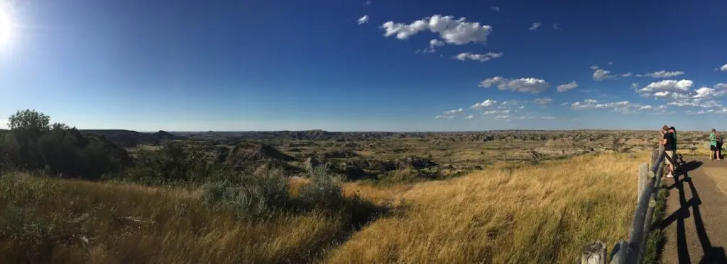 The Black Hills, South Dakota blue sky national natural park