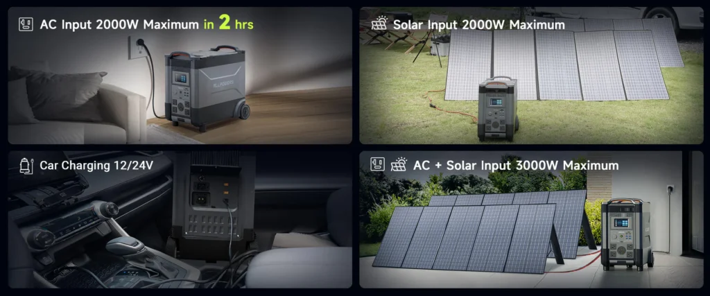 Multiple Charging Methods